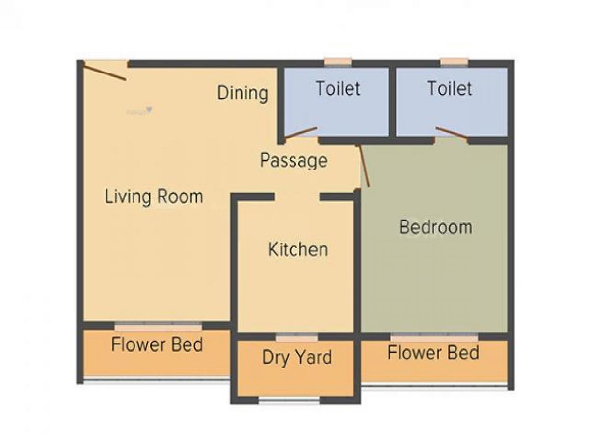 Студия в Мумбаи, Индия № 8676