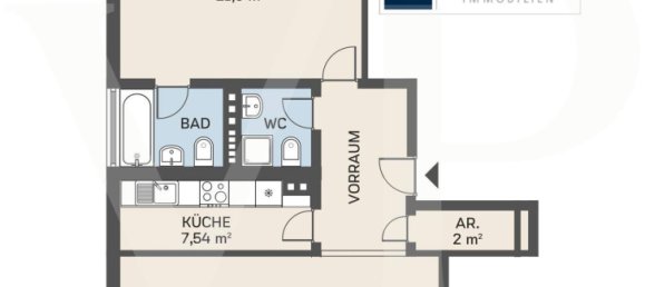 Apartamento de 1 dormitorio en Dobling, Austria No. 111778 28