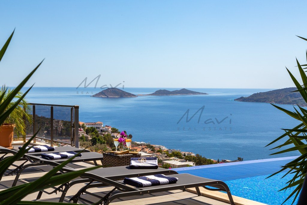 Вилла 4+1 в Калкан, Турция № 18554