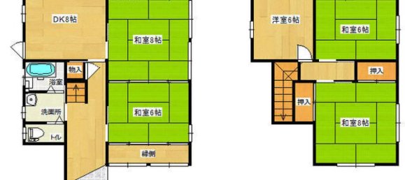 5 غرف نوم منزل في Wakayama, Japan رقم 3832 2