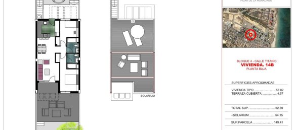 2 غرف نوم قطعة أرض في Mil Palmeras, Spain رقم 9703 14