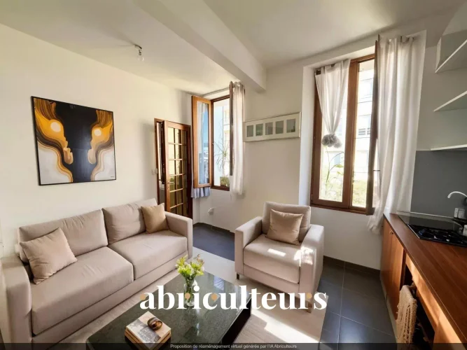 Apartamento de 1 dormitorio en Marseille, France No. 327867
