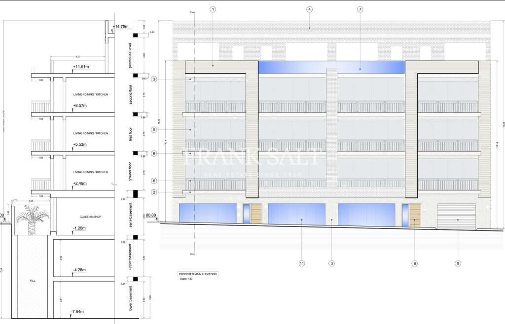 Magasin à Mellieha, Malta 106m² No. 13411