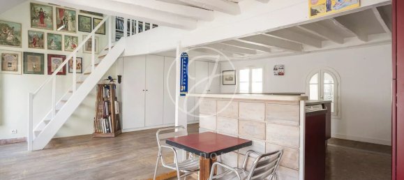 Дуплекс с 1 спальней в Париж, Франция № 164284 5