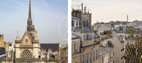 Дуплекс с 1 спальней в Париж, Франция № 164284 12