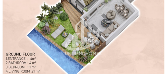 Wohnung 1+1 in Avsallar, Turkey, Nr. 3362 22