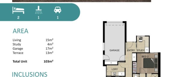 Casa de 2 dormitorios en Nambour, Australia No. 751 14