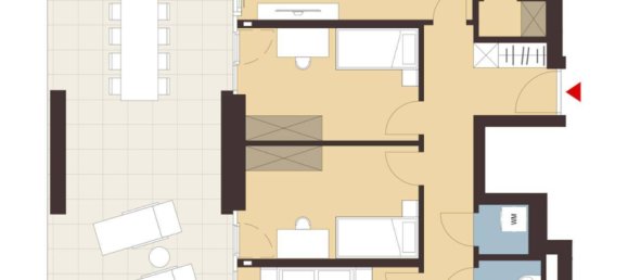 4غرفة شقة في Dornbirn, Austria رقم 148488 3