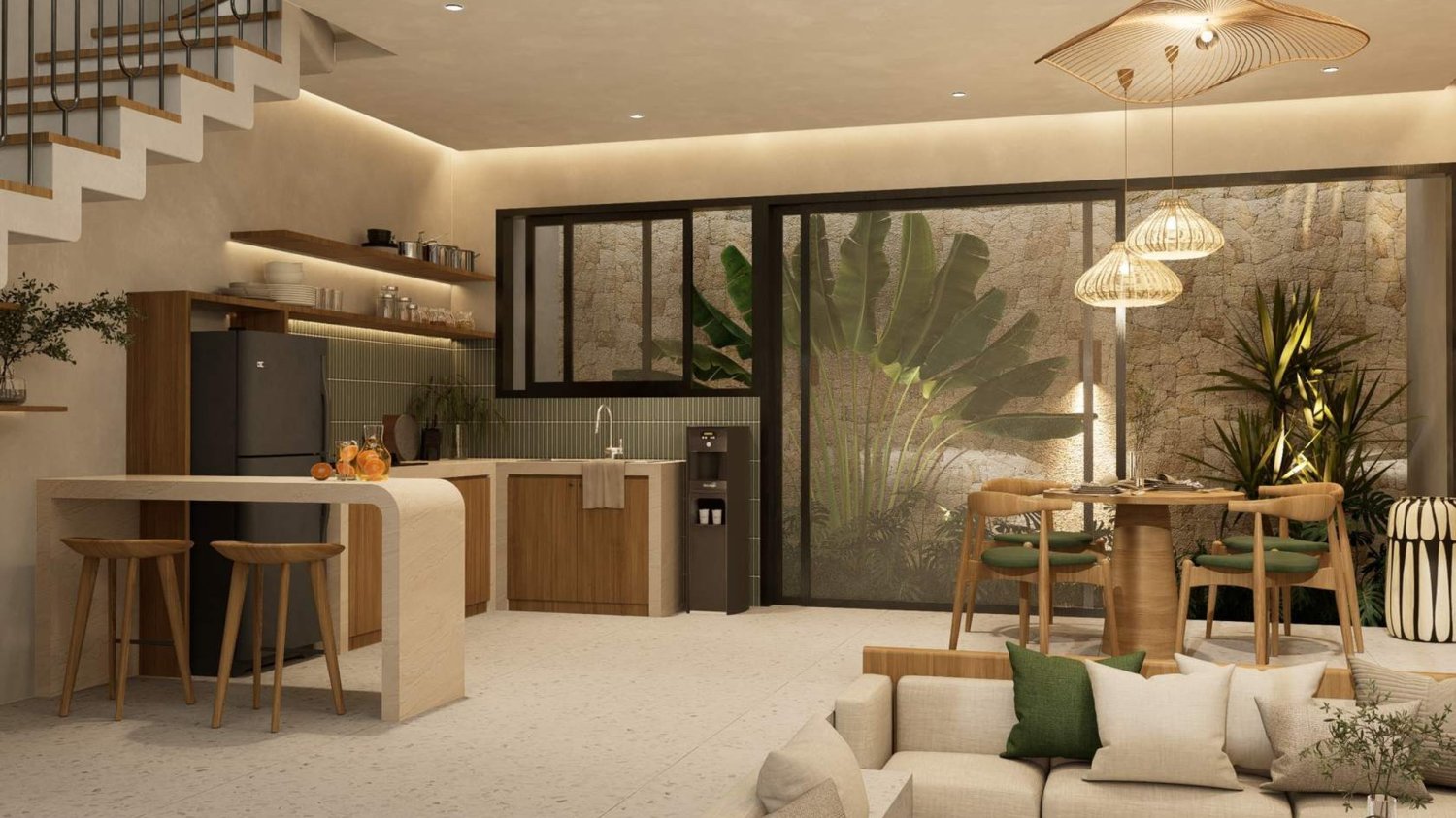 1 chambre loft à vendre à Pecatu, Badung, Bali, Indonesia № 57831
