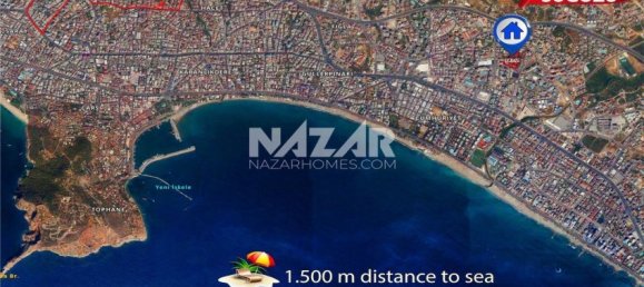 Wohnung 3+1 in Alanya, Turkey, Nr. 26981 27