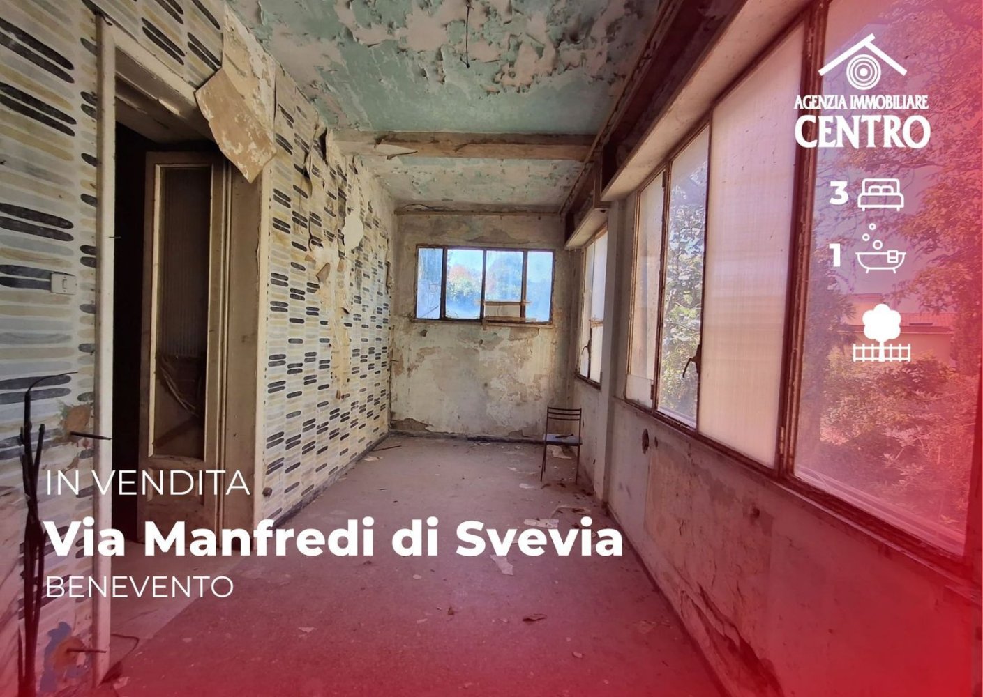 5 rooms Duplex in Benevento, Italy No. 2003