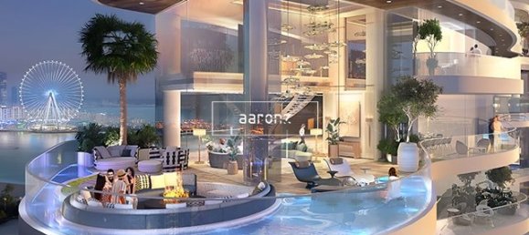 Квартира с 1 спальней в Dubai Harbour, ОАЭ № 46619 11