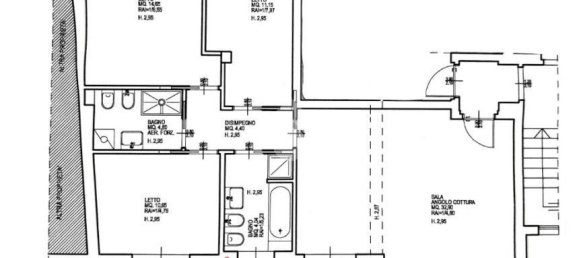 4 rooms Apartment in Bergamo, Italy No. 4683 4