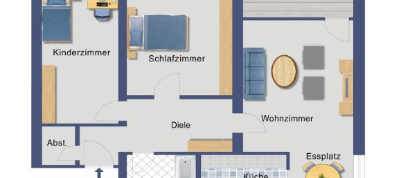3 rooms Apartment in Euskirchen, Germany No. 133885 7