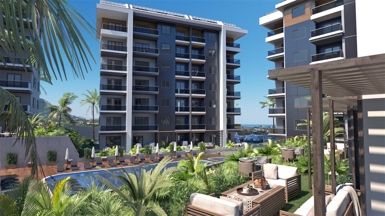 Apartment 3+1 in Sapphire Residence, Oba, Turkey No. 35074
