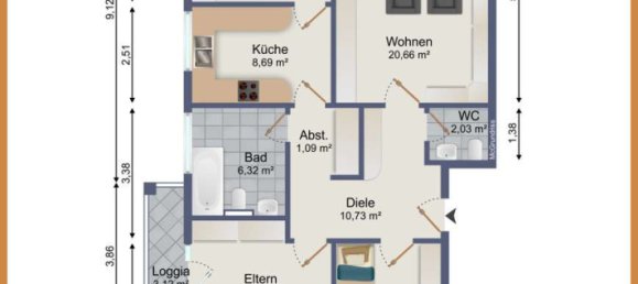 2 bedrooms Apartment in Ortenaukreis, Germany No. 223723 13
