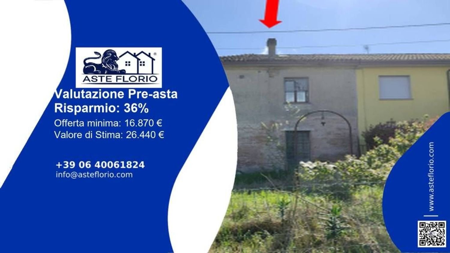 2 غرف نوم شقة في Fiscaglia, Italy رقم 338840