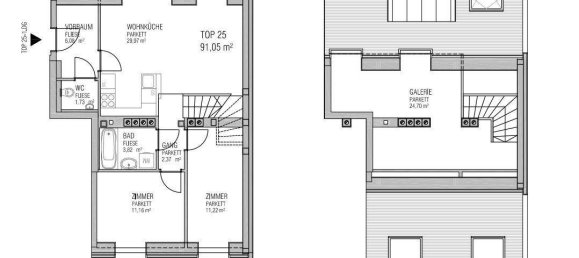 3 rooms Apartment in Wieden, Austria No. 176887 13