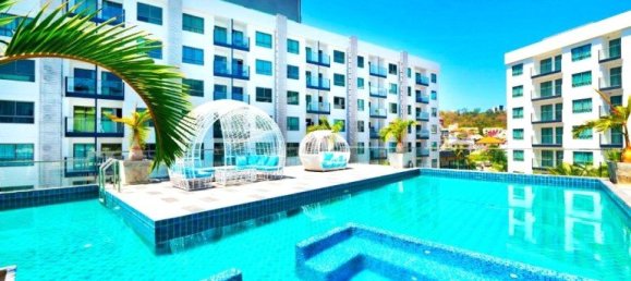 Кондоминиум  с 2 спальнями в Паттайя, Таиланд № 20561 2