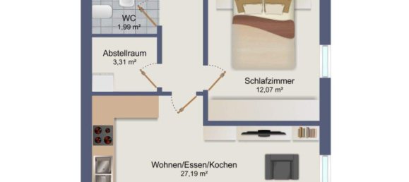 Квартира с 3 комнатами в Дорнбирн, Австрия № 137665 20
