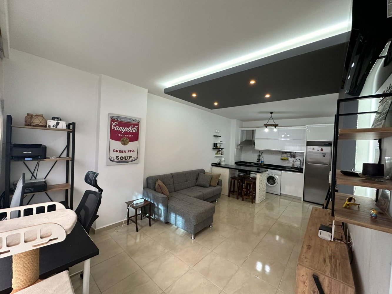 Квартира 1+1 в Аланья, Турция № 31230