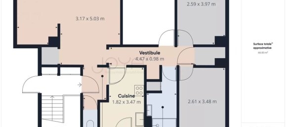 Apartamento de 3 dormitorios en Romilly-sur-Seine, France No. 63755 4