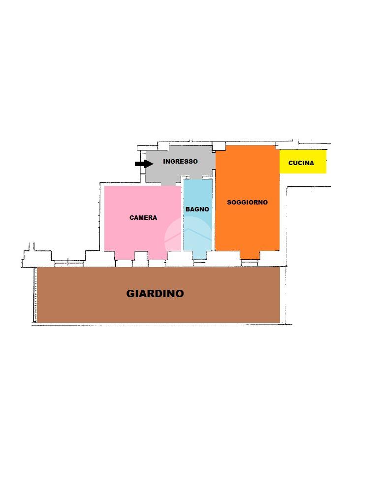 1 Schlafzimmer Wohnung in Rome, Italy, Nr. 371423