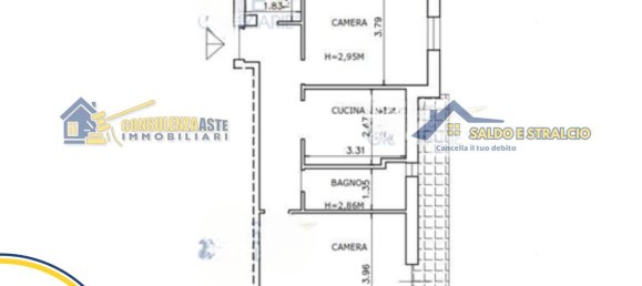 3-salle Appartement à Taranto, Italy No. 276333 20