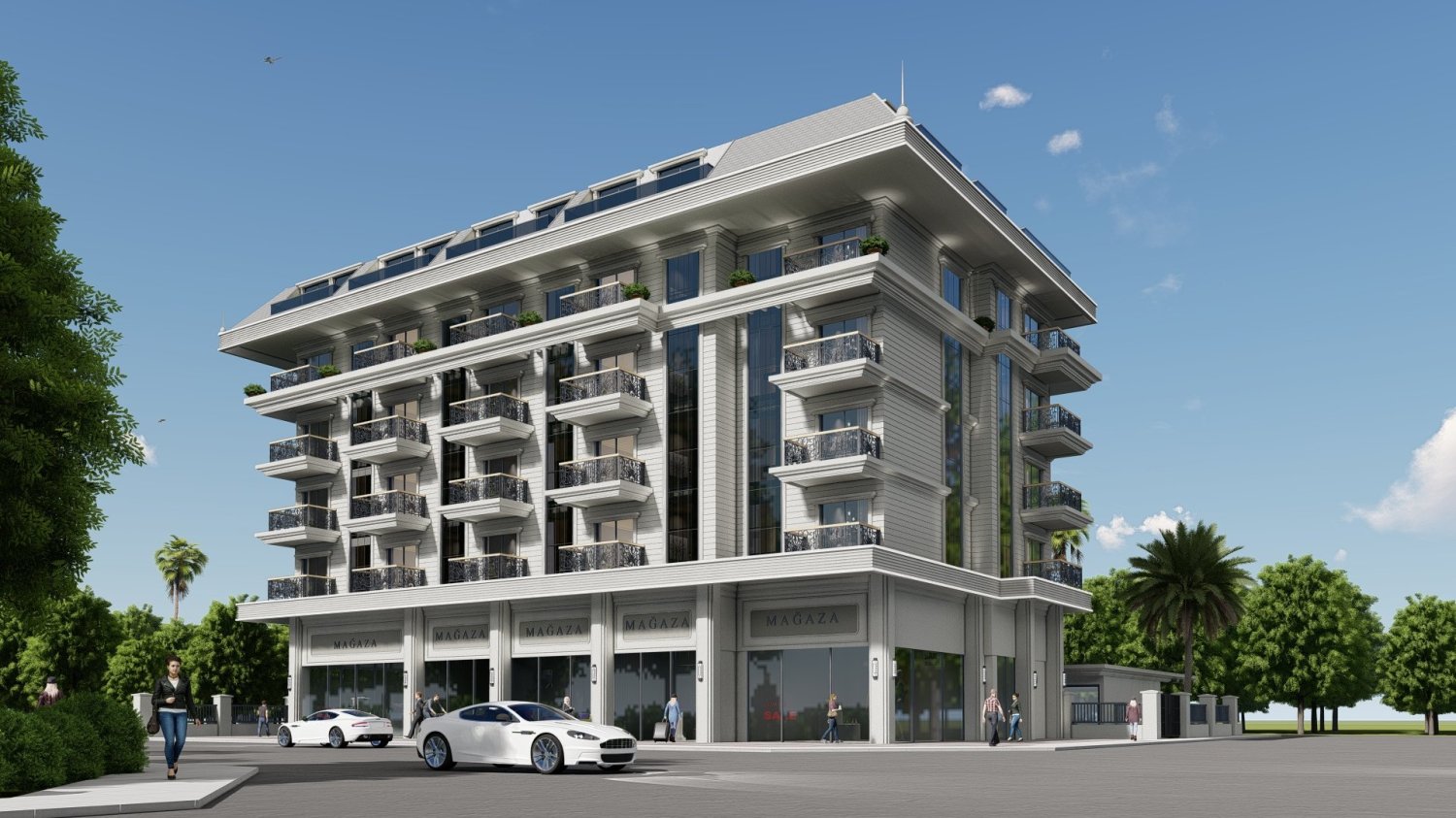 Apartment 1+1 in Alanya, Turkey No. 10436