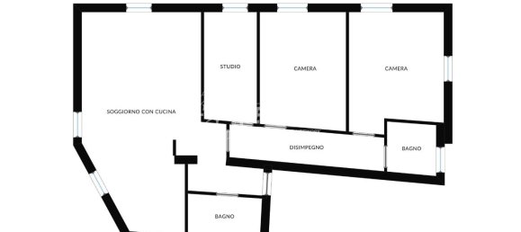 3 rooms Apartment in San Zeno di Montagna, Italy No. 33986 26