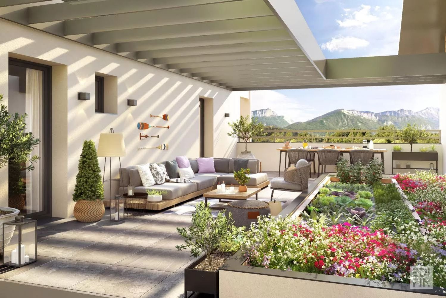 Квартира с 2 спальнями в Марсель, Франция № 295089