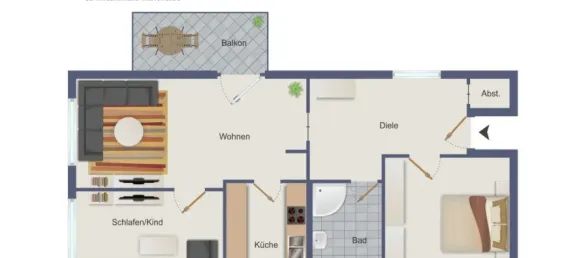 Apartamento de 2 dormitorios en Euskirchen, Germany No. 242507 12