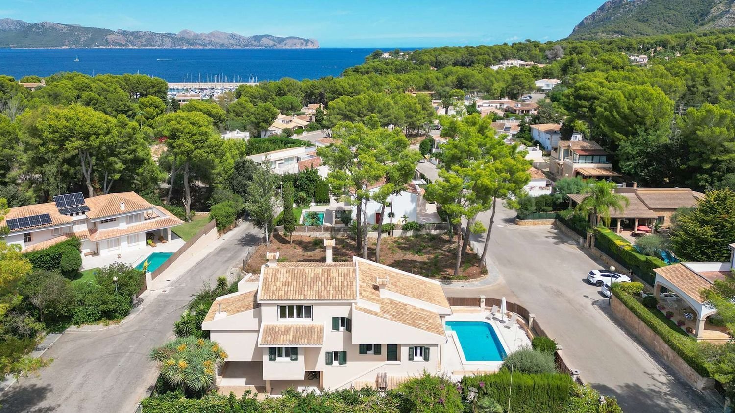 4 غرف نوم فيلا في Alcudia, Spain رقم 234580