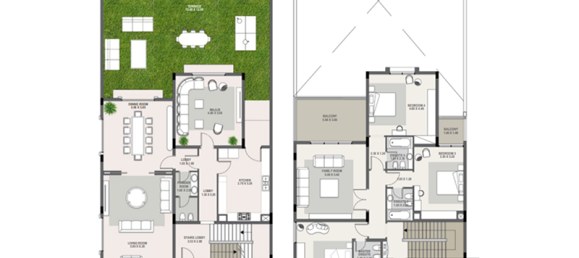 4 bedrooms Villa in Abu Dhabi, UAE No. 121095 3