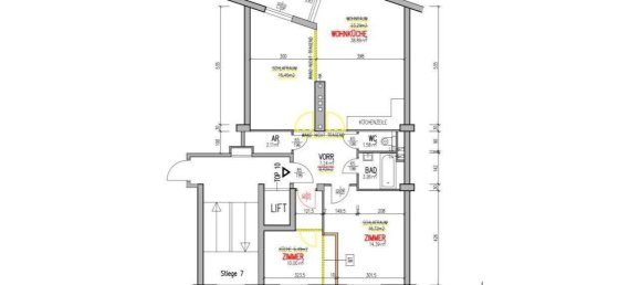 3 rooms Apartment in Brigittenau, Austria No. 30784 3