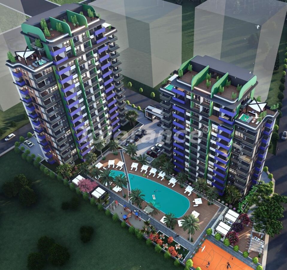 شقة 2+1 في Mersin, Turkey رقم 29786