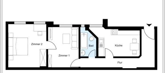2 rooms Apartment in Wilmersdorf, Germany No. 48589 17