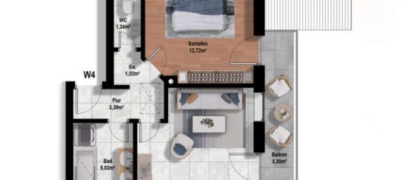 1 chambre Appartement à Pfaffenhofen an der Ilm, Germany No. 240965 15