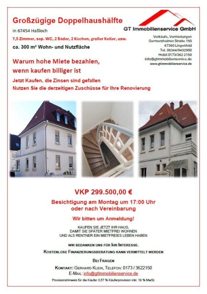 Moradia em banda T4 em Bad Durkheim, Germany N.º 305994