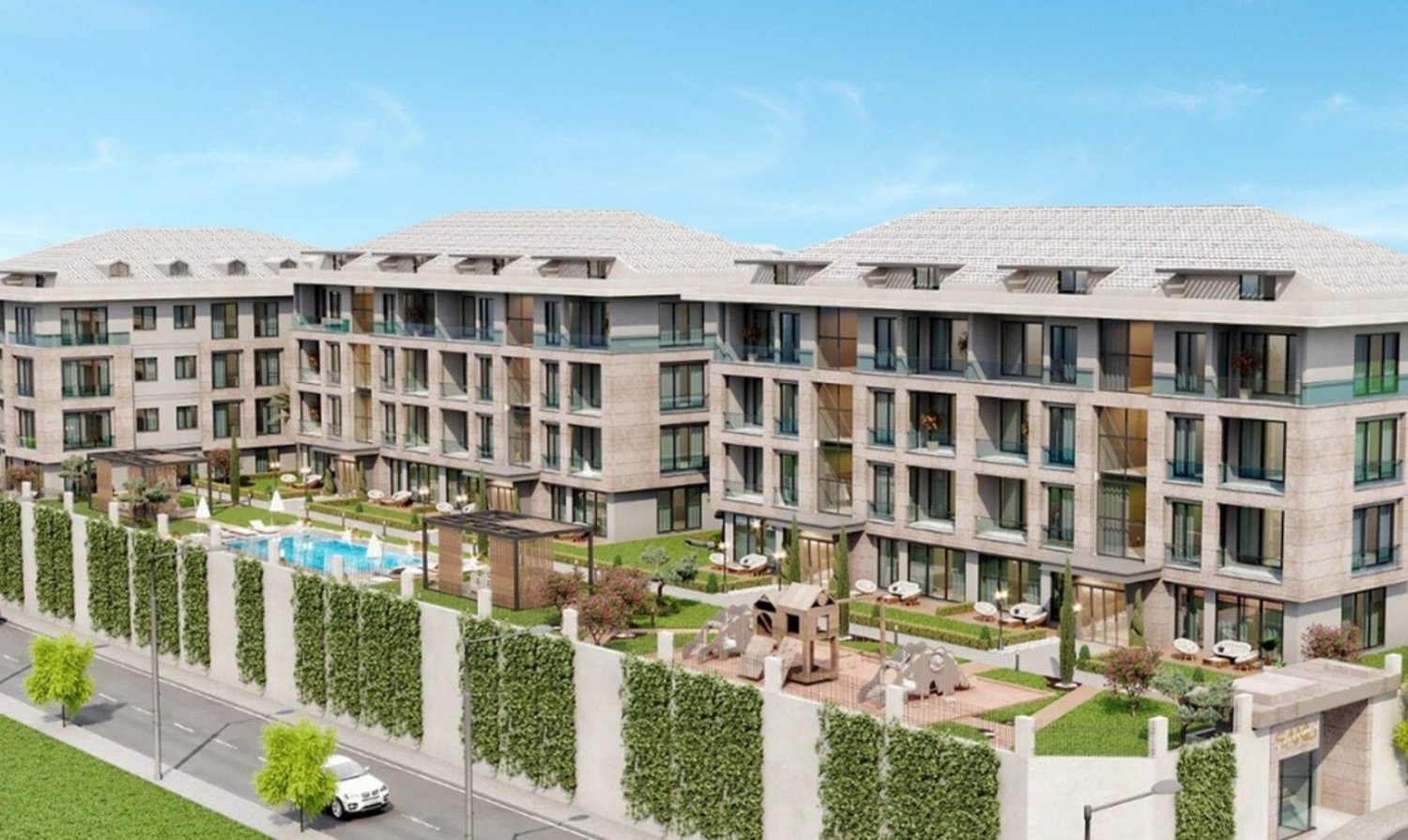 Квартира 3+1 в Стамбул, Турция № 23895