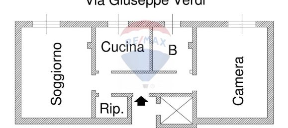2-salle Appartement à Paullo, Italy No. 111869 22