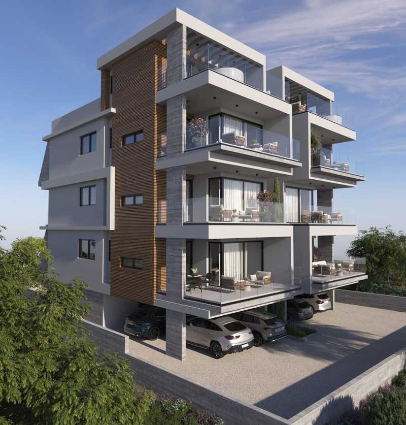 Apartamento de 2 dormitorios en Pano Polemidia, Cyprus No. 68034