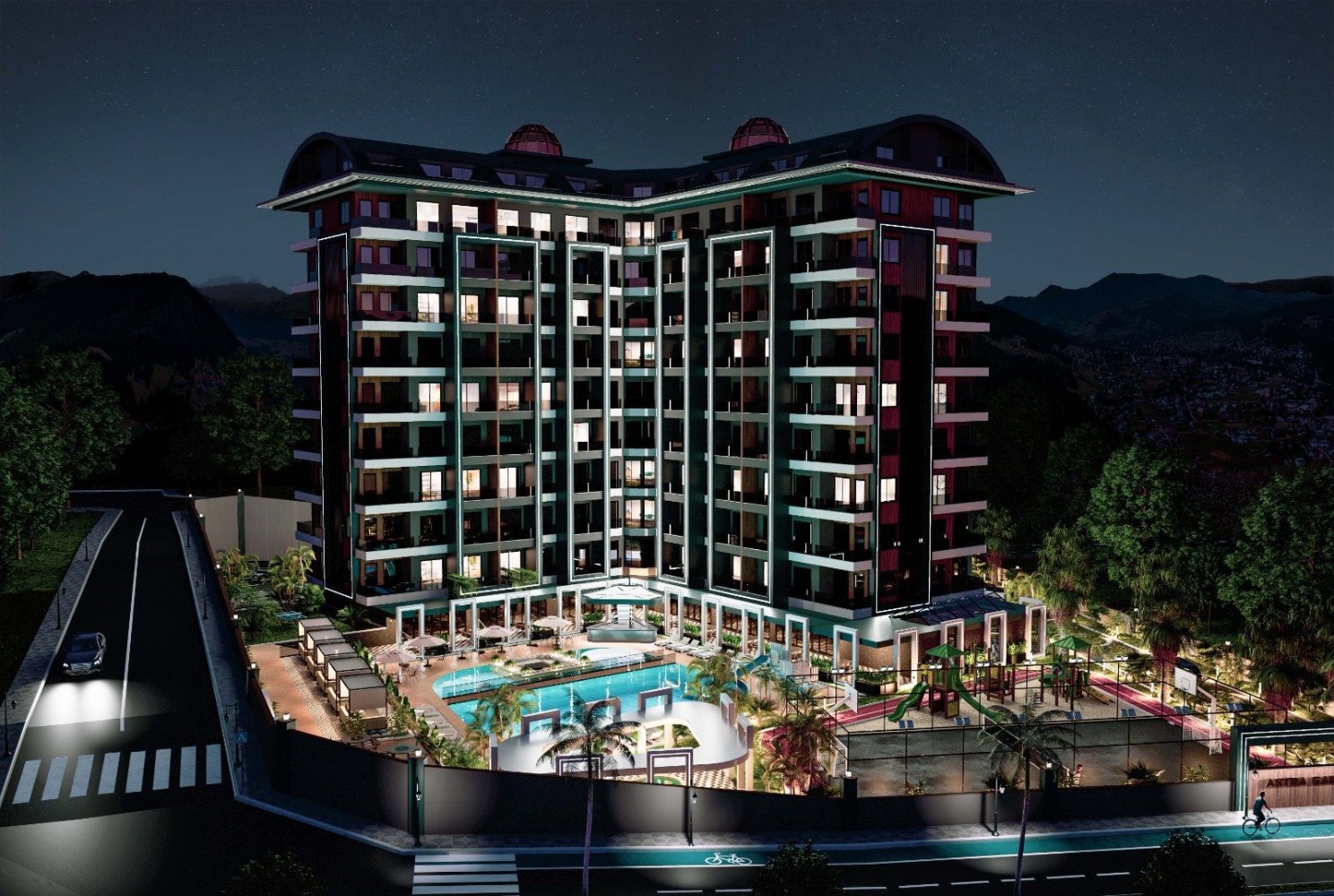 Apartment 1+1 in Alanya, Turkey No. 32106