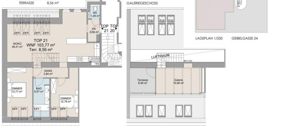 3 rooms Duplex in Rudolfsheim-Funfhaus, Austria No. 244861 26