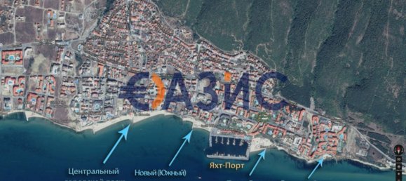 1 غرف نوم شقة في Sveti Vlas, Bulgaria رقم 672 15