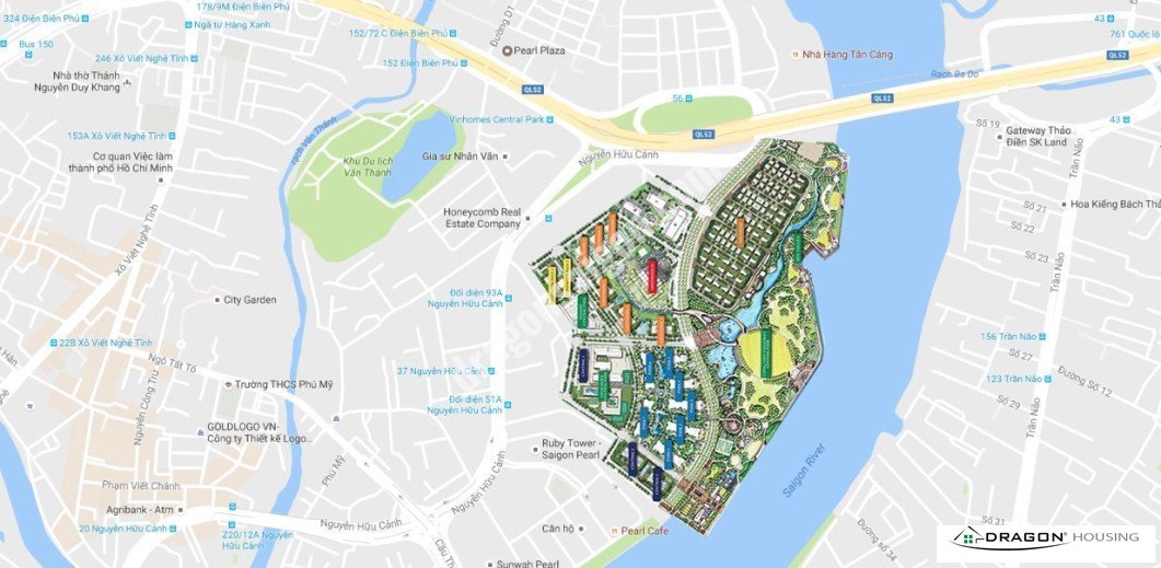 Wohnung in Binh Thanh, Vietnam 57m², Nr. 10681