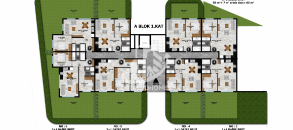 Wohnung 1+1 in Avsallar, Turkey, Nr. 2719 17