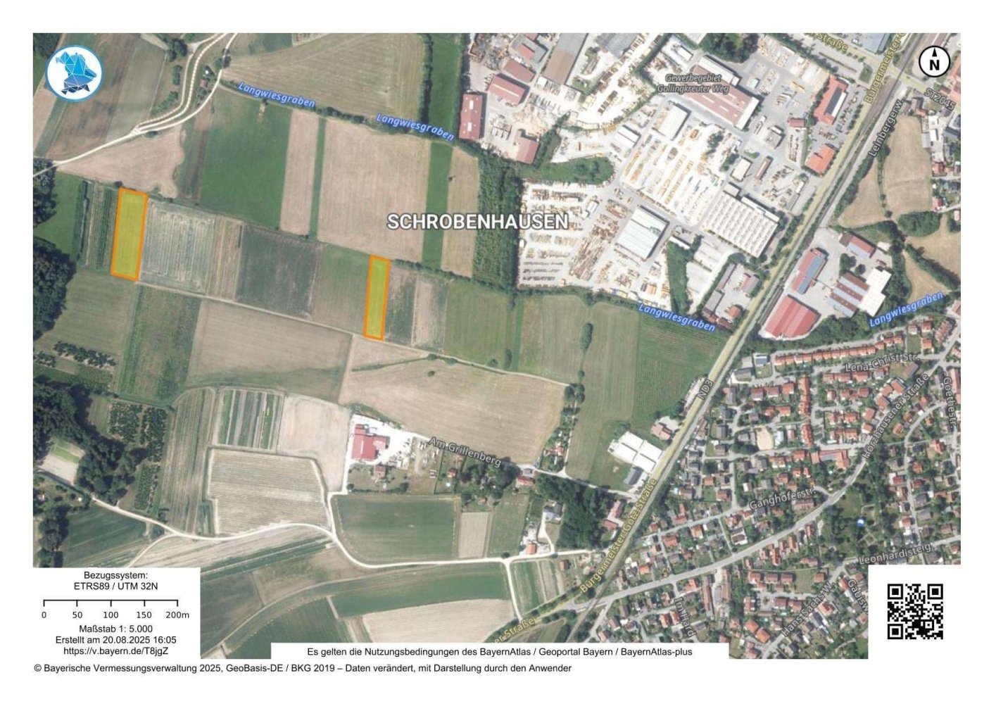  قطعة أرض في Neuburg-Schrobenhausen, Germany رقم 327659