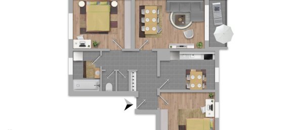 3-Zimmer Wohnung in Deutschfeistritz, Austria, Nr. 157685 38