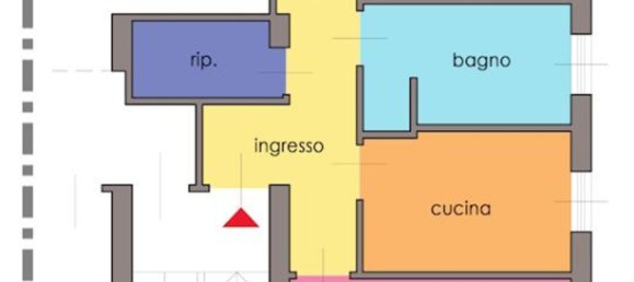 Apartamento de 2 habitaciónes en Brugherio, Italy No. 9647 81